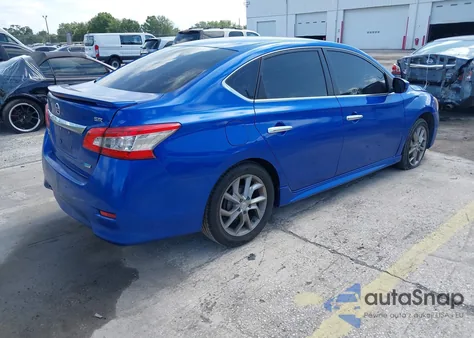 2013 Nissan Sentra Sr from USA, damaged, VIN 3N1AB7AP5DL729089